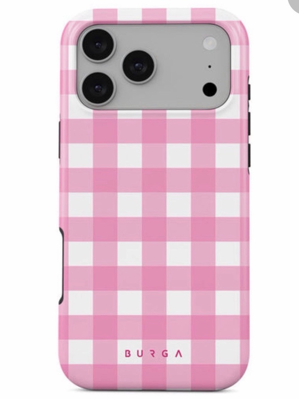 Burga iPhone 17 Pro Max Case Think Pink